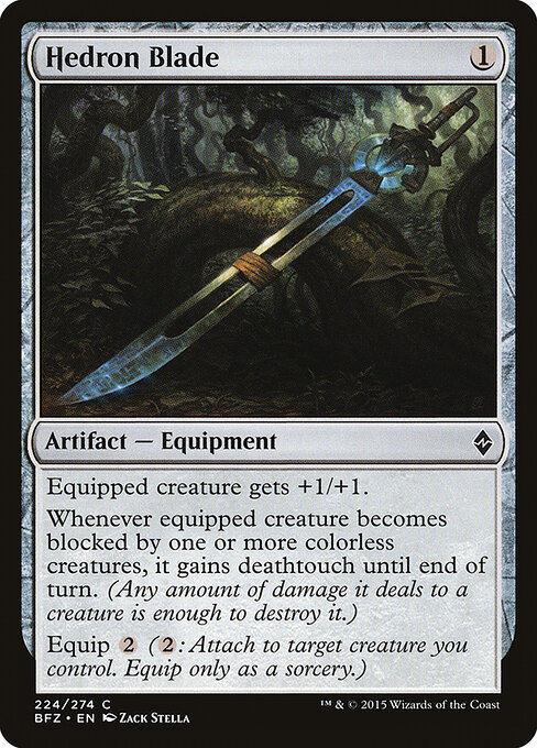 Hedron Blade — art by Zack Stella