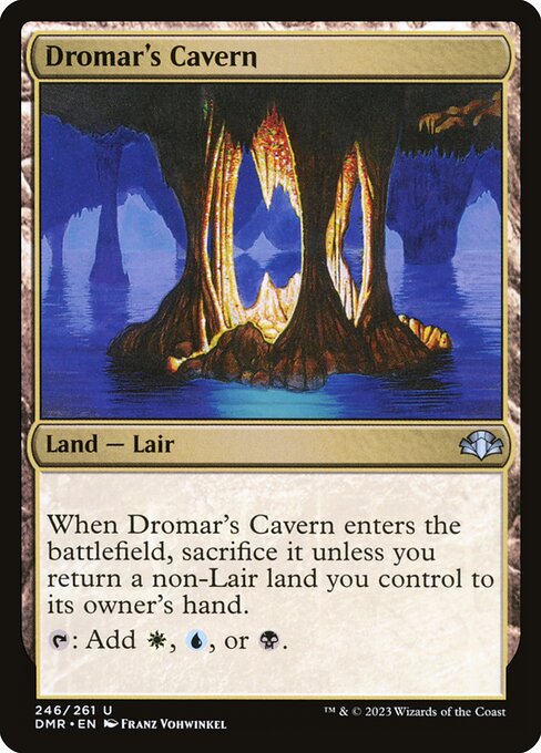 Dromar's Cavern — art by Franz Vohwinkel
