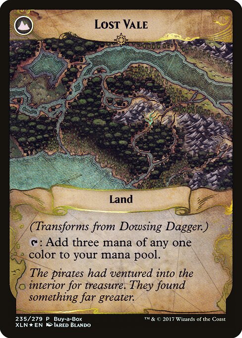 Dowsing Dagger // Lost Vale — art by Jared Blando