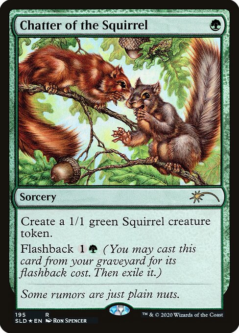 Chatter of the Squirrel — art by Ron Spencer