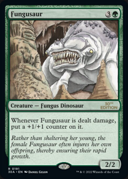 Fungusaur — art by Daniel Gelon