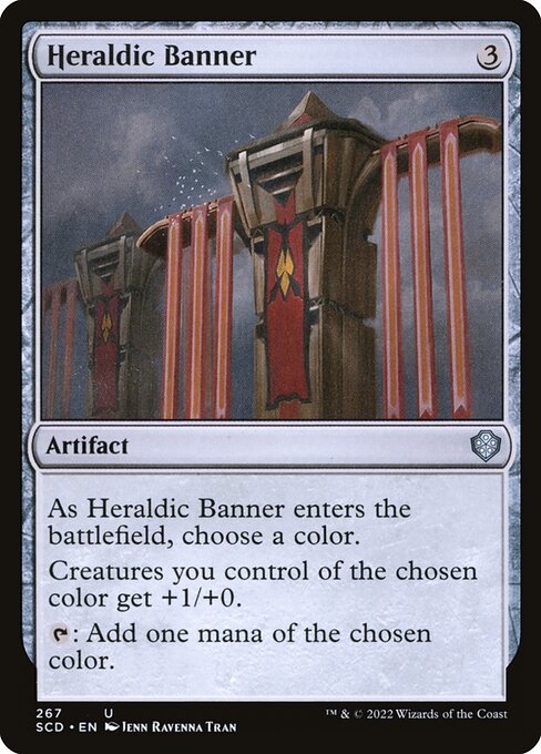 Heraldic Banner — art by Ravenna Tran