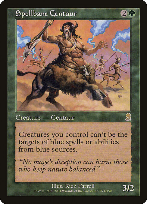 Spellbane Centaur — art by Rick Farrell