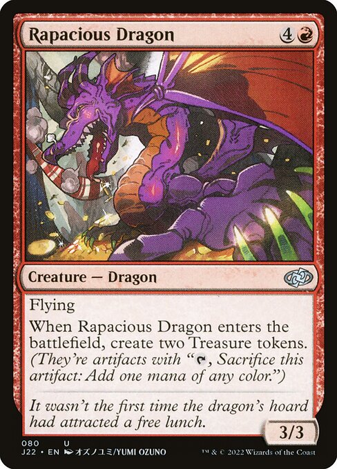 Rapacious Dragon — art by Yumi Ozuno