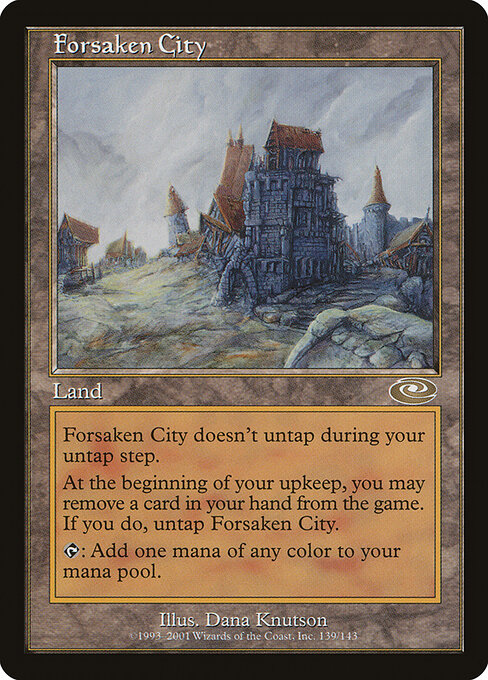 Forsaken City — art by Dana Knutson