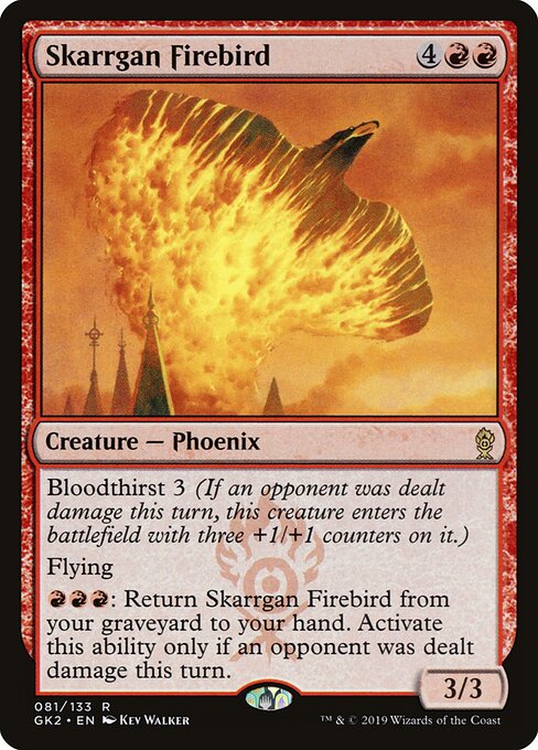 Skarrgan Firebird — art by Kev Walker