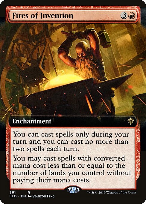Fires of Invention — art by Stanton Feng