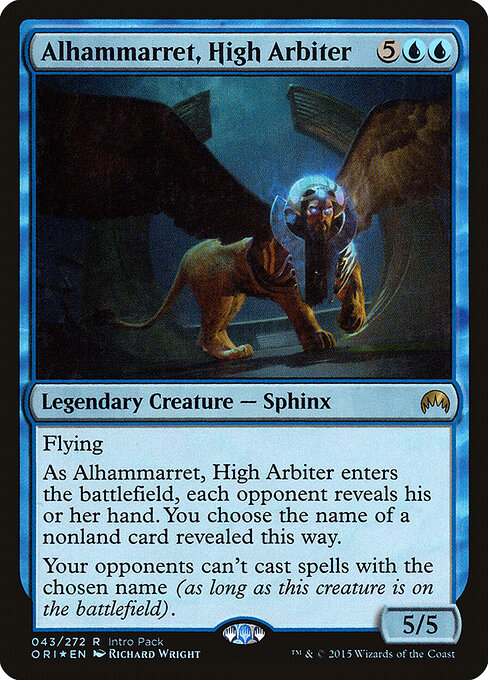 Alhammarret, High Arbiter — art by Richard Wright