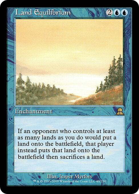 Land Equilibrium — art by Jesper Myrfors