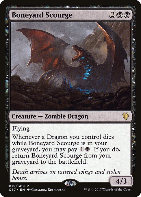 Boneyard Scourge — art by Grzegorz Rutkowski