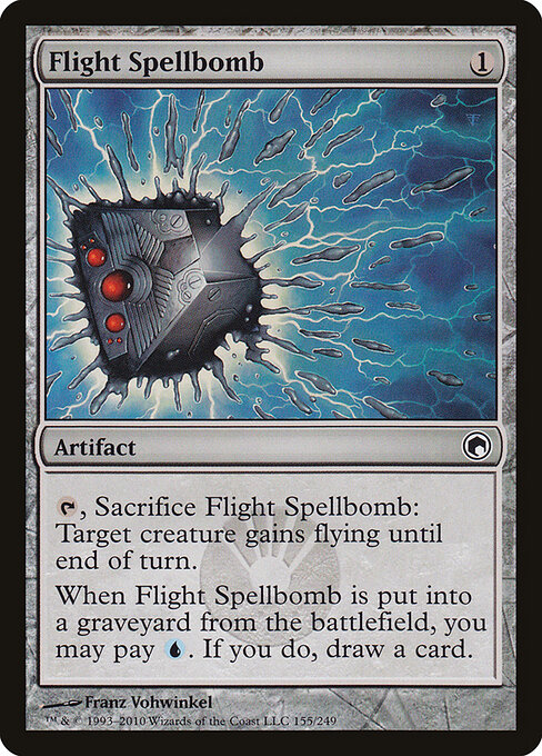 Flight Spellbomb — art by Franz Vohwinkel