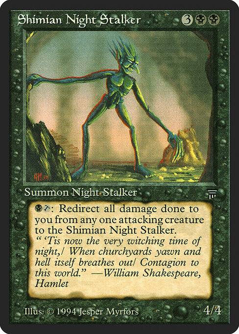 Shimian Night Stalker — art by Jesper Myrfors