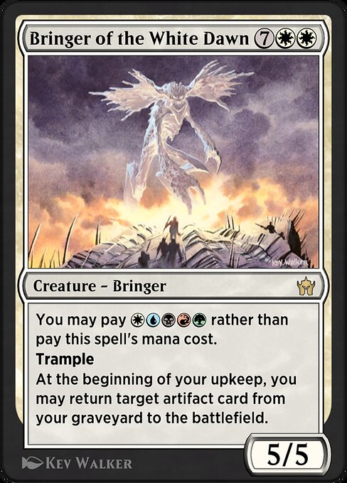 Bringer of the White Dawn — art by Kev Walker