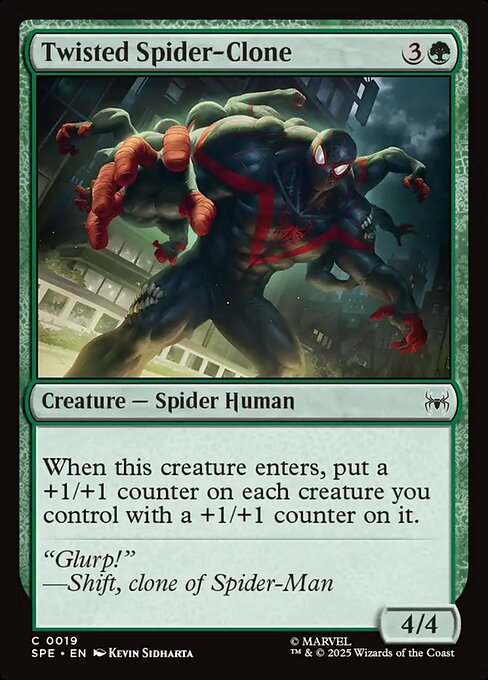 Twisted Spider-Clone — art by Kevin Sidharta