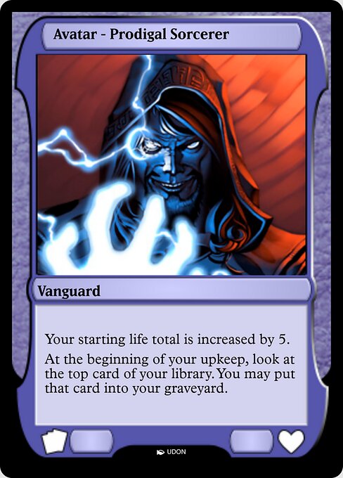 Prodigal Sorcerer Avatar — art by UDON