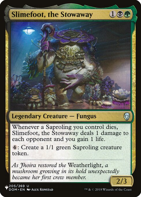 Slimefoot, the Stowaway — art by Alex Konstad