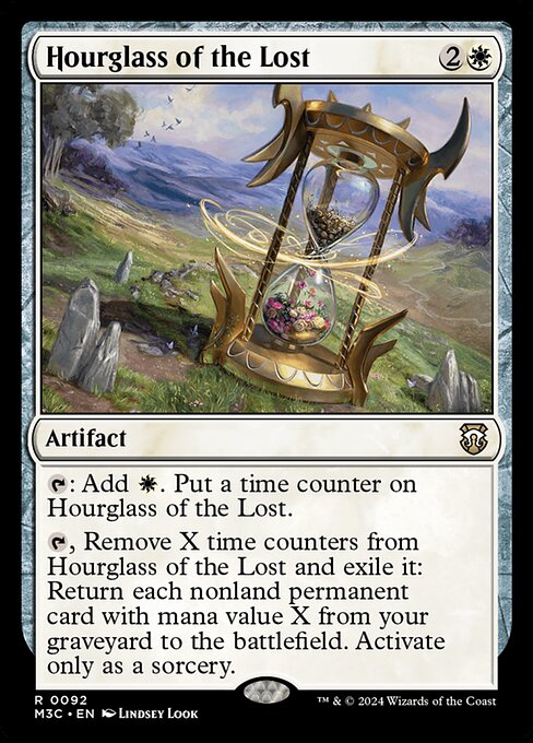 Hourglass of the Lost — art by Lindsey Look