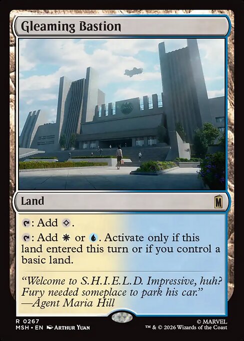 Gleaming Bastion — art by Arthur Yuan