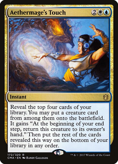 Aethermage's Touch — art by Randy Gallegos