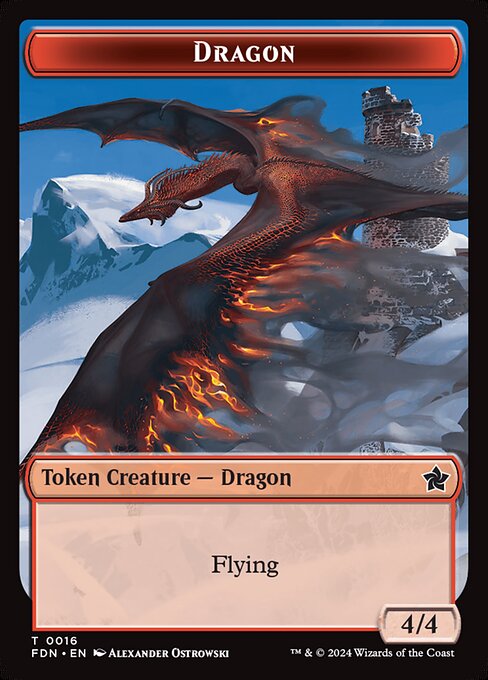 Dragon — art by Alexander Ostrowski