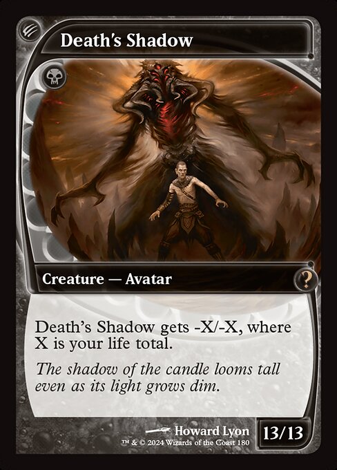 Death's Shadow — art by Howard Lyon