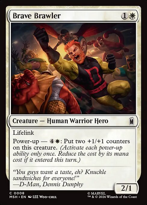 Brave Brawler — art by Lee Woo-chul