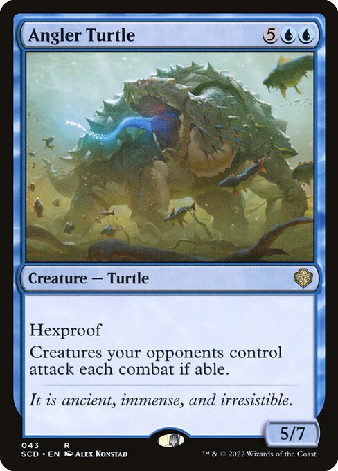Angler Turtle — art by Alex Konstad