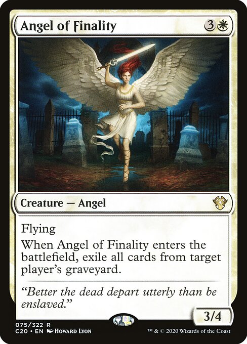 Angel of Finality — art by Howard Lyon