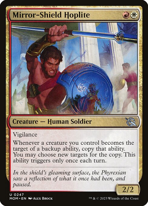 Mirror-Shield Hoplite — art by Alex Brock
