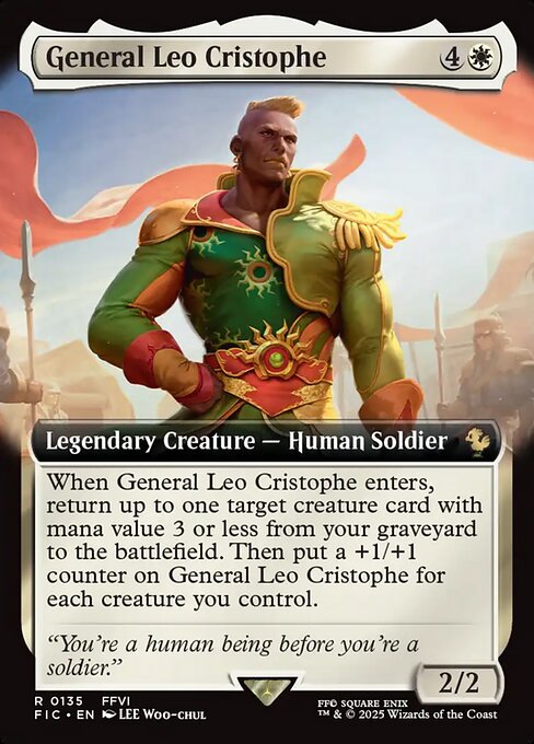 General Leo Cristophe — art by Lee Woo-chul