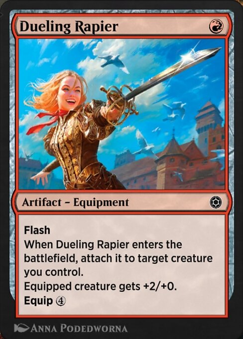 Dueling Rapier — art by Anna Podedworna