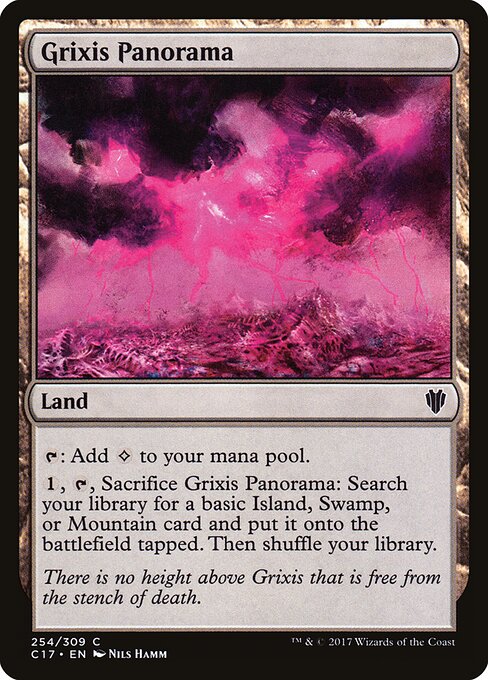 Grixis Panorama — art by Nils Hamm