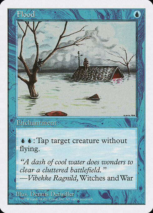 Flood — art by Dennis Detwiller