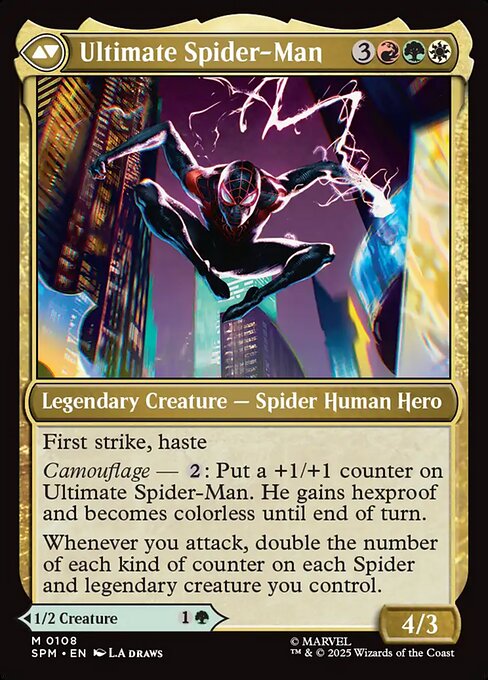 Miles Morales // Ultimate Spider-Man — art by L.A. Draws