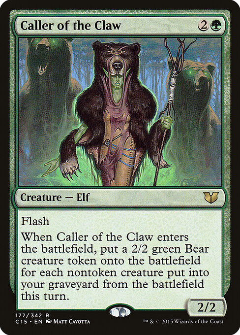 Caller of the Claw — art by Matt Cavotta