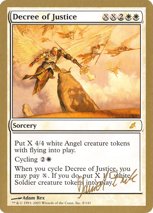 Decree of Justice — art by Adam Rex