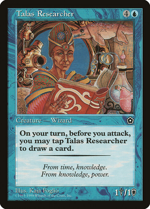 Talas Researcher — art by Kaja Foglio