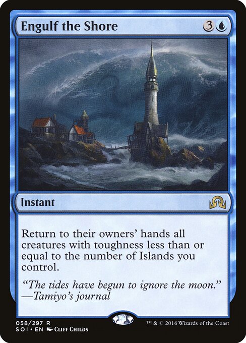 Engulf the Shore — art by Cliff Childs
