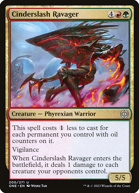 Cinderslash Ravager — art by Wisnu Tan