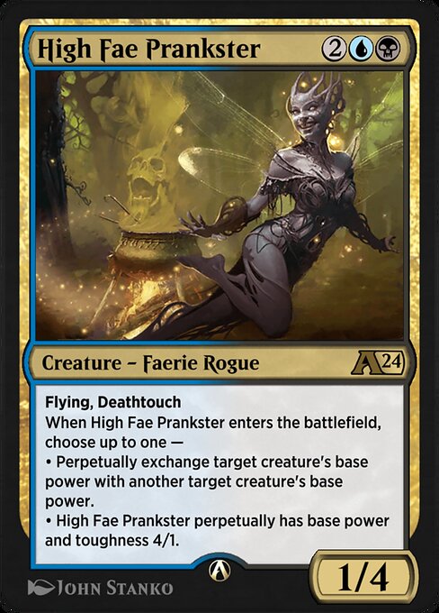 High Fae Prankster — art by John Stanko