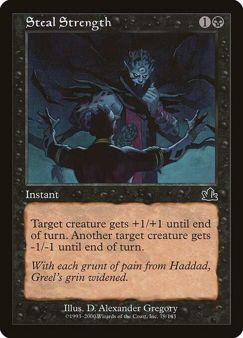 Steal Strength — art by D. Alexander Gregory