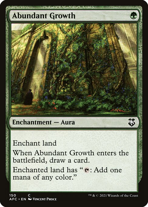 Abundant Growth — art by Vincent Proce