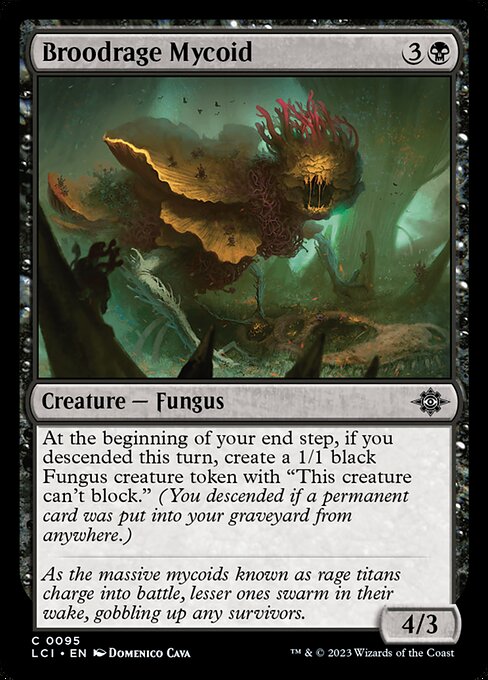 Broodrage Mycoid — art by Domenico Cava
