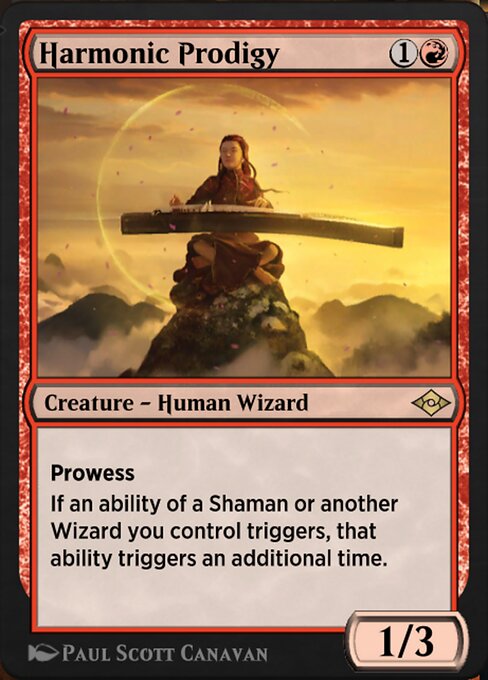 Harmonic Prodigy — art by Paul Scott Canavan