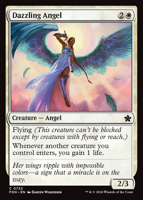 Dazzling Angel — art by Daneen Wilkerson