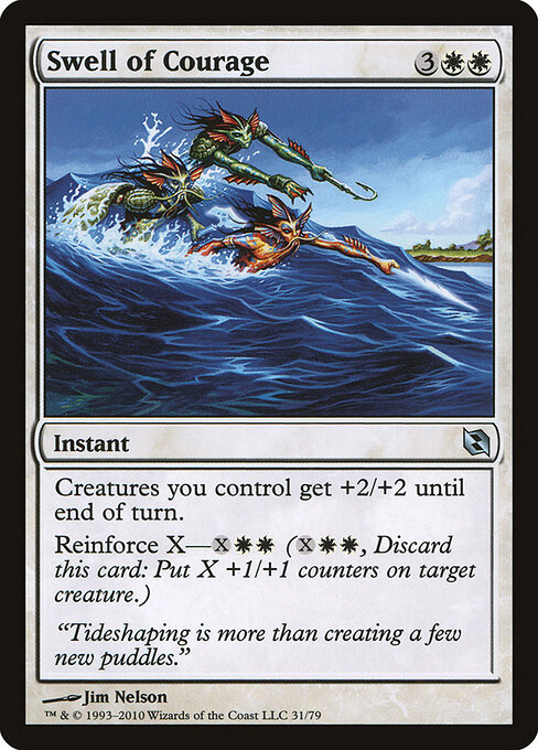 Swell of Courage — art by Jim Nelson