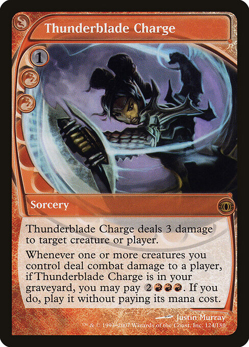 Thunderblade Charge — art by Justin Murray