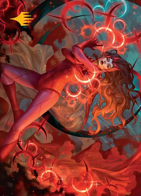Scarlet Witch, Chaotic Avenger // Scarlet Witch, Chaotic Avenger — art by Solan