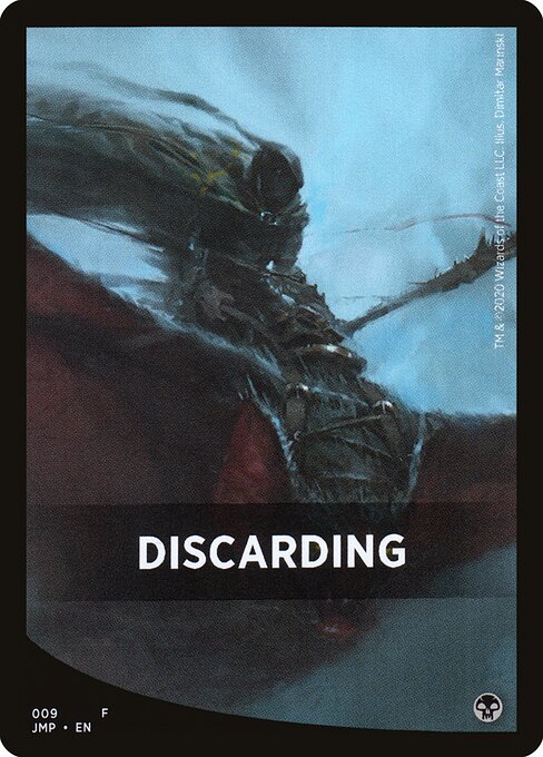 Discarding — art by Dimitar Marinski