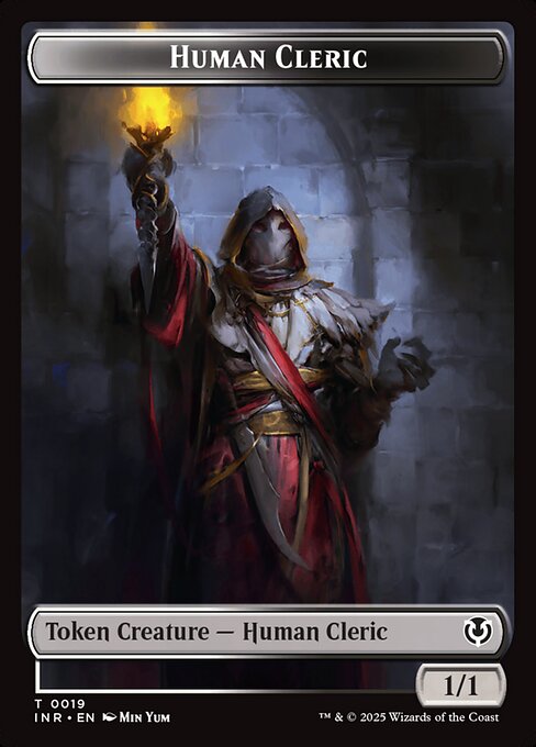 Human Cleric — art by Min Yum